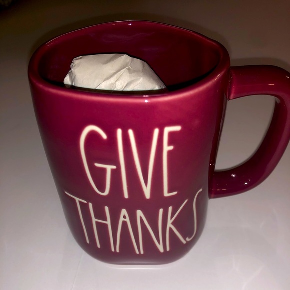 Rae Dunn Other - Rae Dunn GIVE THANKS coffee mug